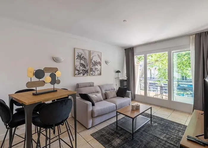29 Carnot - Chaleureux Avec Balcon - Centre Lägenhet Cannes