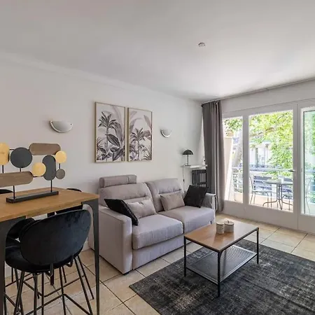 29 Carnot - Chaleureux Avec Balcon - Centre Apartmán Cannes
